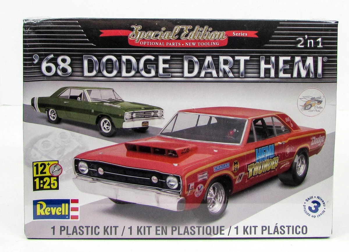 1/25 Revell-Monogram 1968 Hemi Dart 2n1 4217