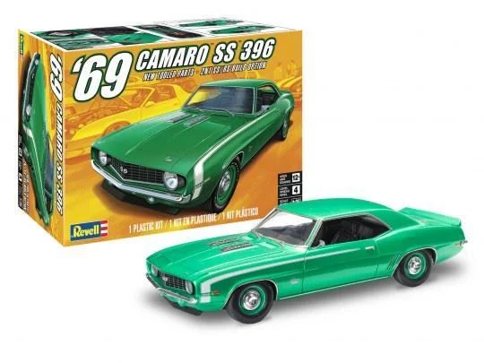 1/25 Revell-Monogram 1969 Chevy Camaro SS 396 4525