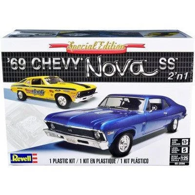 1/25 Revell-Monogram 1969 Chevy Nova SS 2098