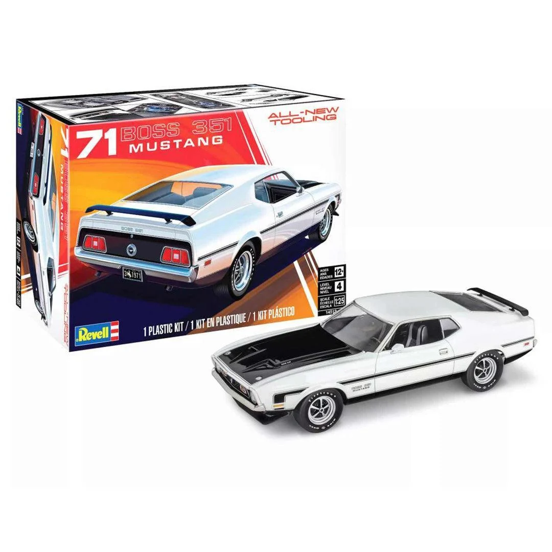 1/25 Revell-Monogram 1971 Mustang Boss 351 - 4512