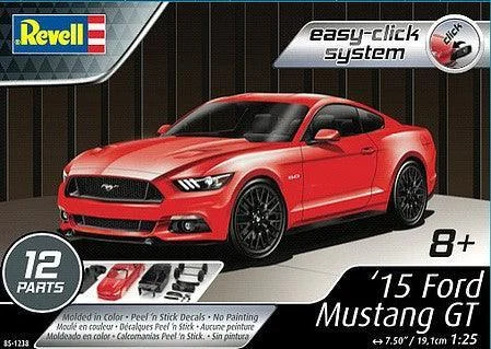 1/25 Revell-Monogram 2015 Ford Mustang GT 1238