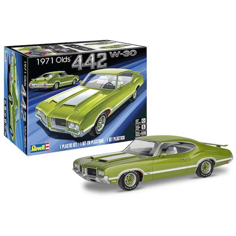 1/25 Revell-Monogram 71 Olds 442 W-30 4511