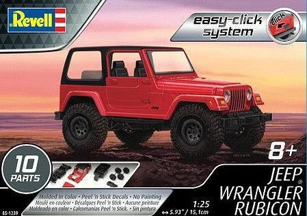 1/25 Revell-Monogram Jeep Wrangler Rubicon 1239