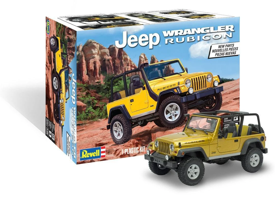 1/25 Revell-Monogram Jeep Wrangler Rubicon 4501