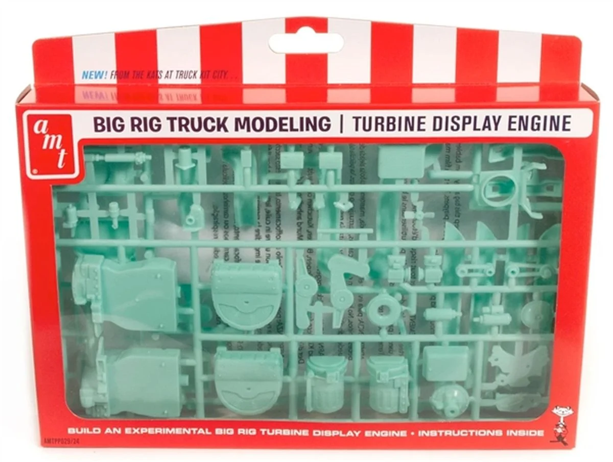 AMT Big Rig Turbine Engine Parts Pack Skill 2