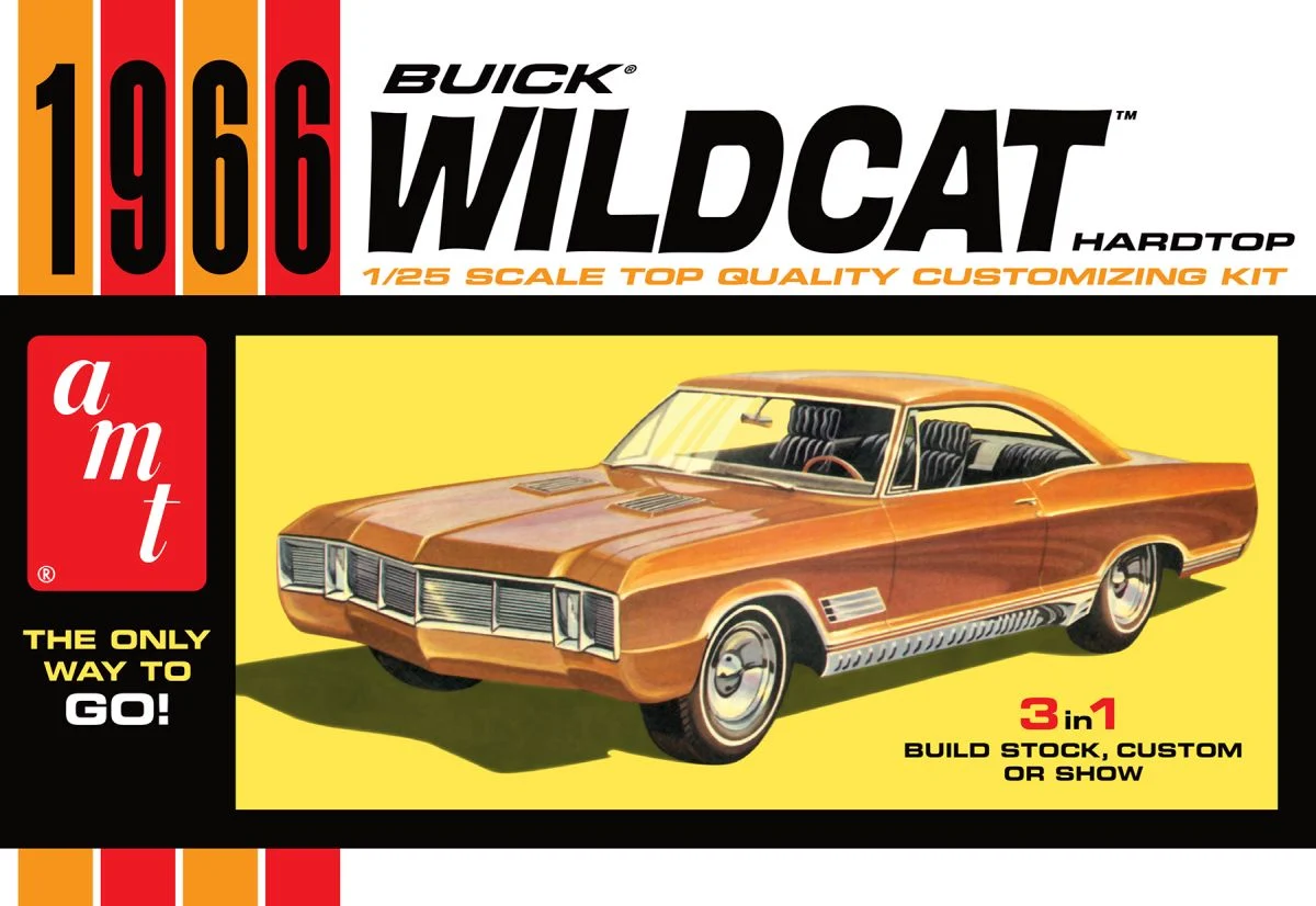 AMT Models 1/25 1966 Buick Wildcat Hardtop