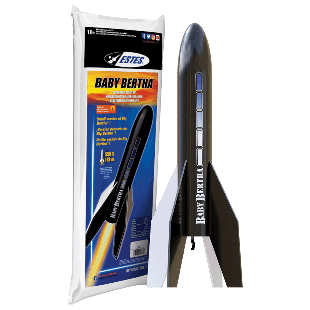 Estes Baby Bertha Rocket sk1