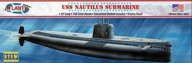 1/300 Atlantis Models USS Nautilus Submarine Plastic Model Kit