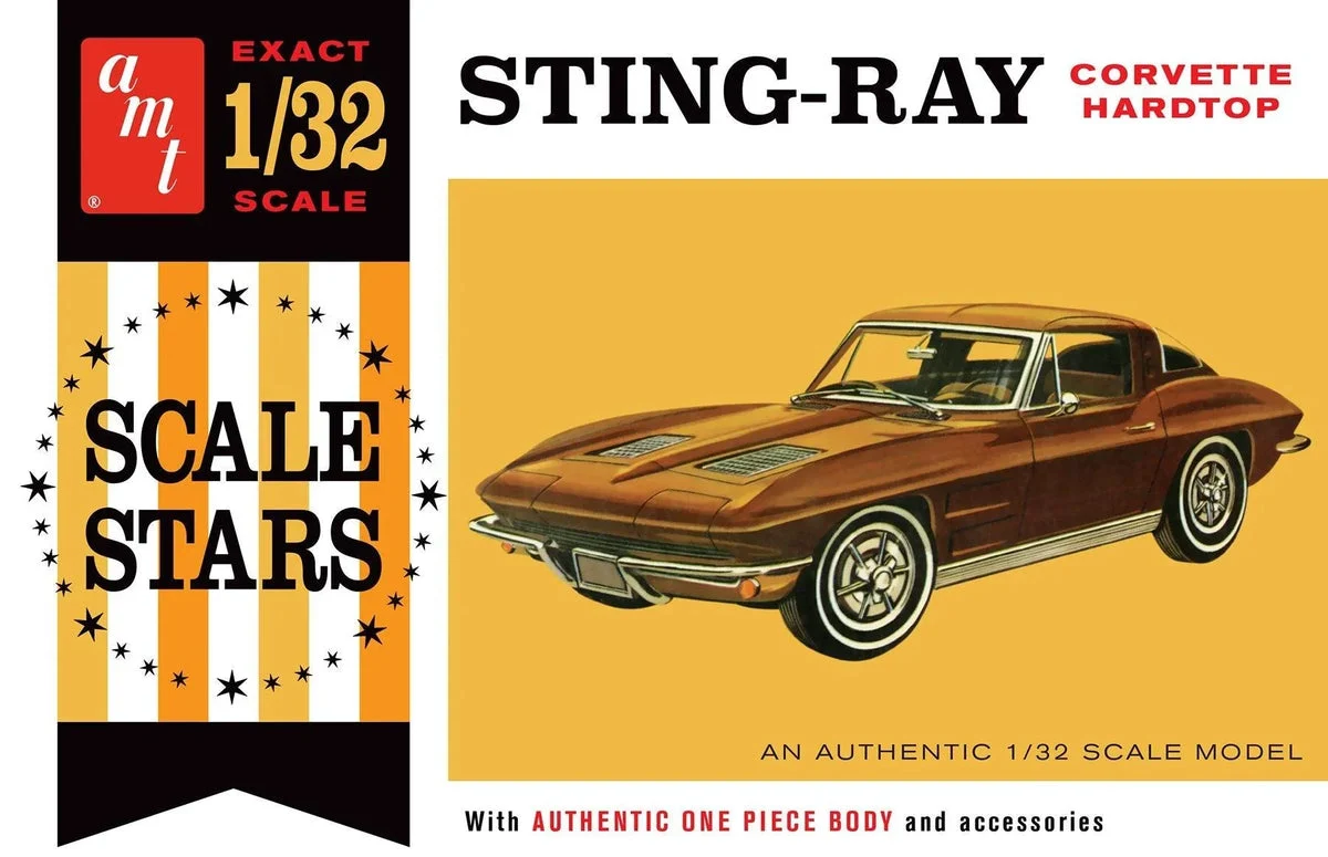 1/32 AMT 1963 Chevy Corvette Stingray 1112