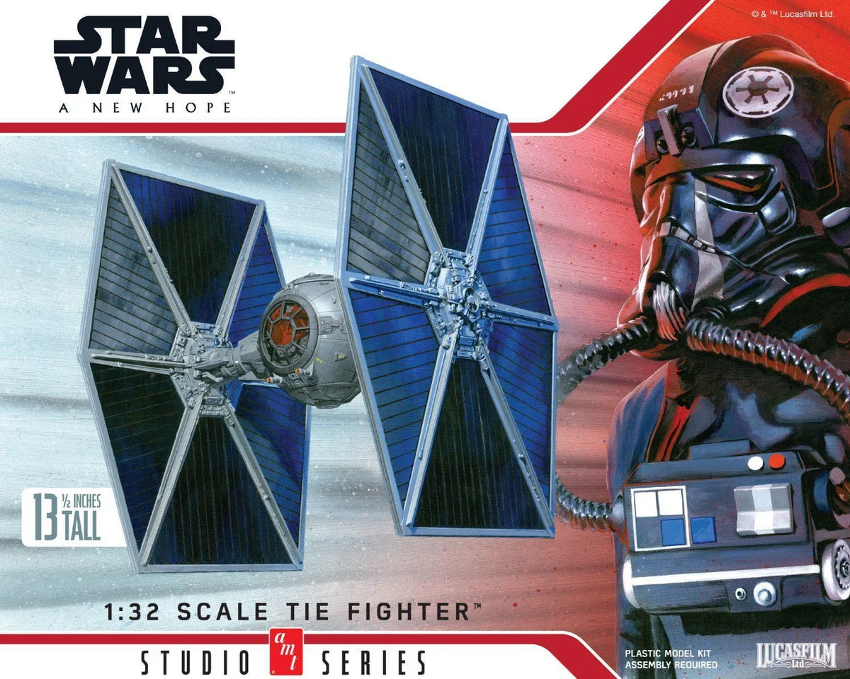 1/32 AMT Star Wars: A New Hope Tie Fighter 1341