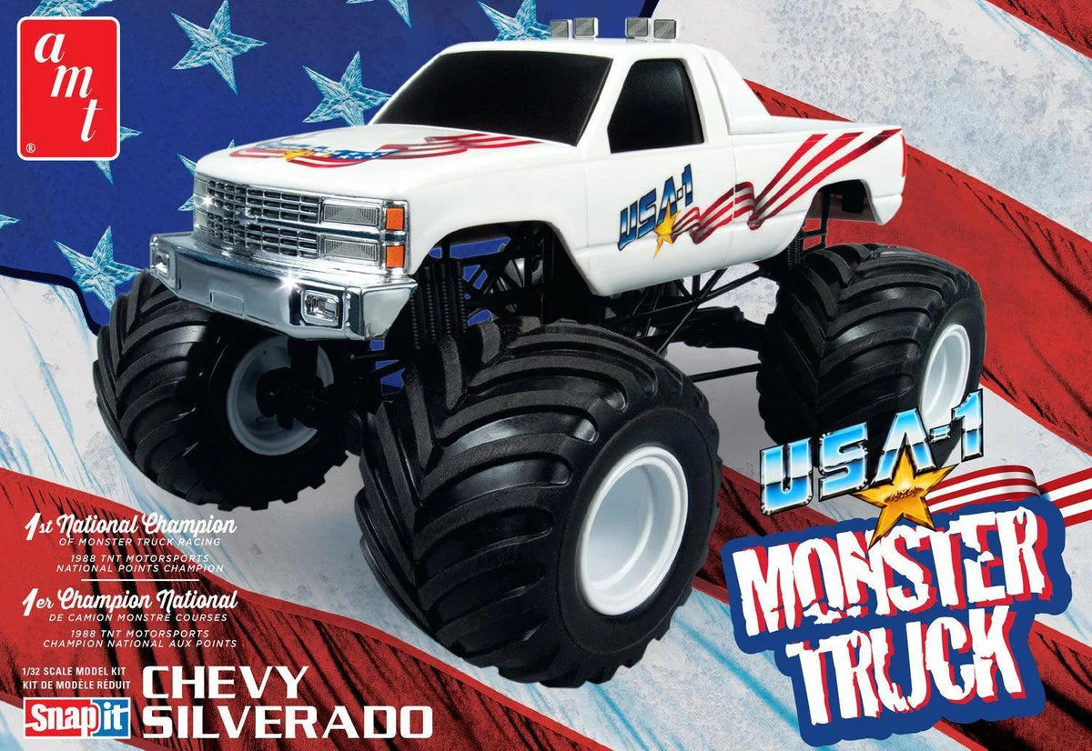1/32 AMT USA-1 Monster Truck Snap 1351