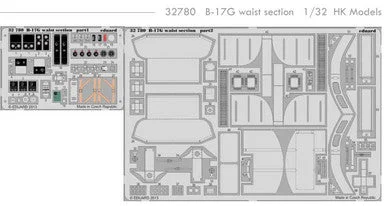 1/32 Eduard B-17G Waist Section for HKM (Pre-Painted)