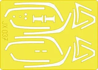 1/32 Eduard F-16 CJ Fighting Falcon Masking Sheet