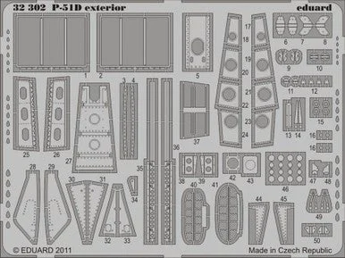 1/32 Eduard P-51D Exterior for Tamiya