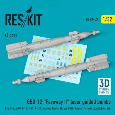 1/32 GBU 12 Bomb (2 pcs) - Reskit