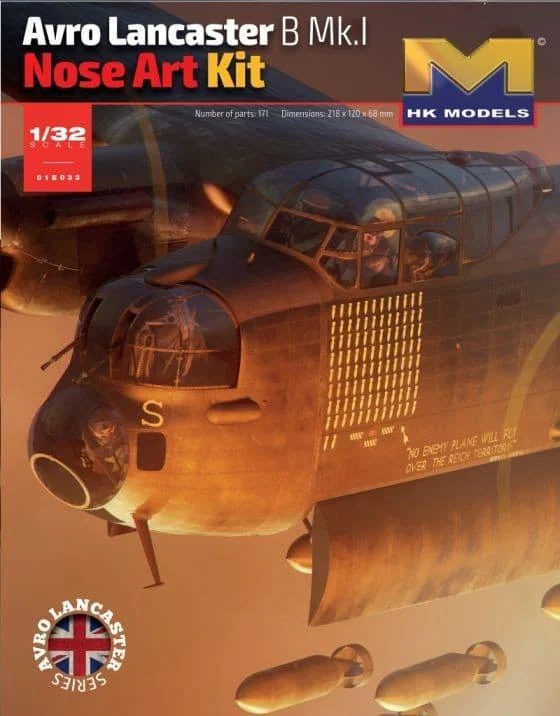 1/32 HKM Avro Lancaster B Mk.I Nose Art Kit 01E033 - Hong Kong Models