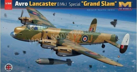 1/32 HKM Avro Lancaster B MK.l Special "Grand Slam" 01E038 - Hong Kong Models