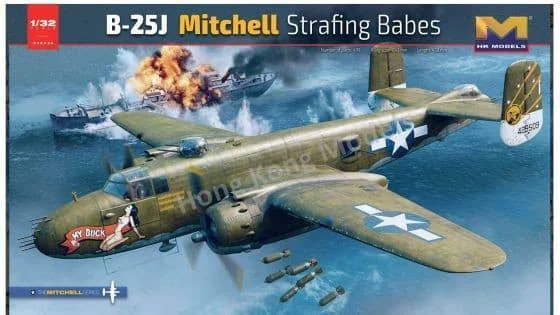 1/32 HKM B-25J Mitchell Strafing Babes 01E036