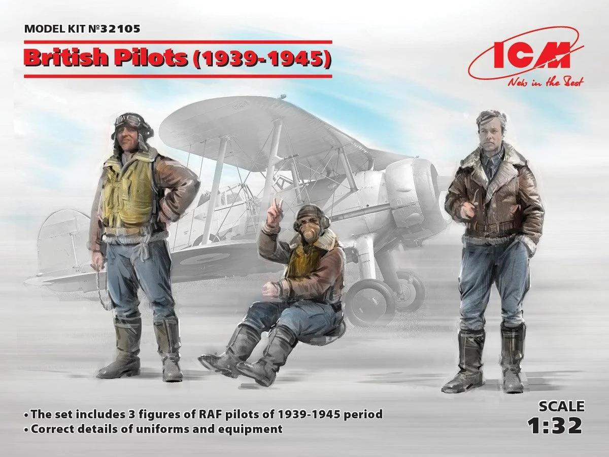 1/32 ICM British Pilots (1939-1945) 32105
