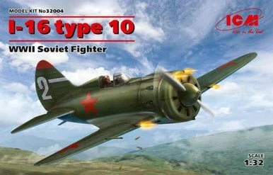 1/32 ICM I-16 type 10, WWII Soviet Fighter