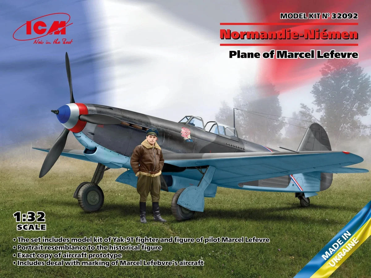1/32 ICM Normandie-Niémen - Plane of Marcel Lefevre 32092
