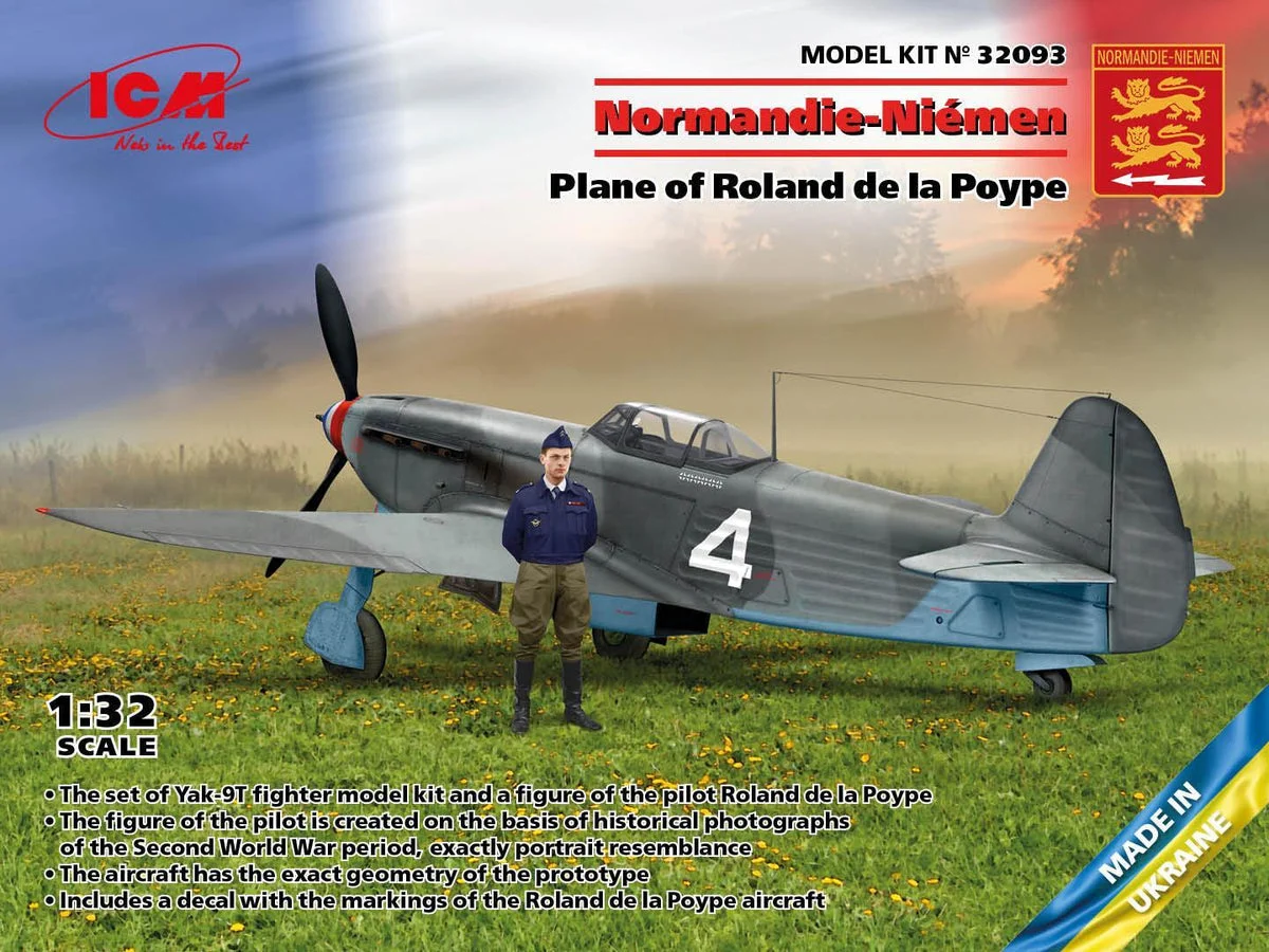 1/32 ICM Normandie-Niémen - Plane of Roland de la Poype 32093