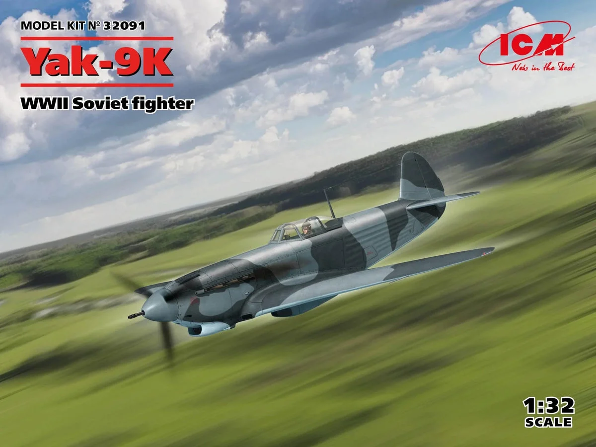 1/32 ICM WWII Soviet Fighter - Yak-9K 32091