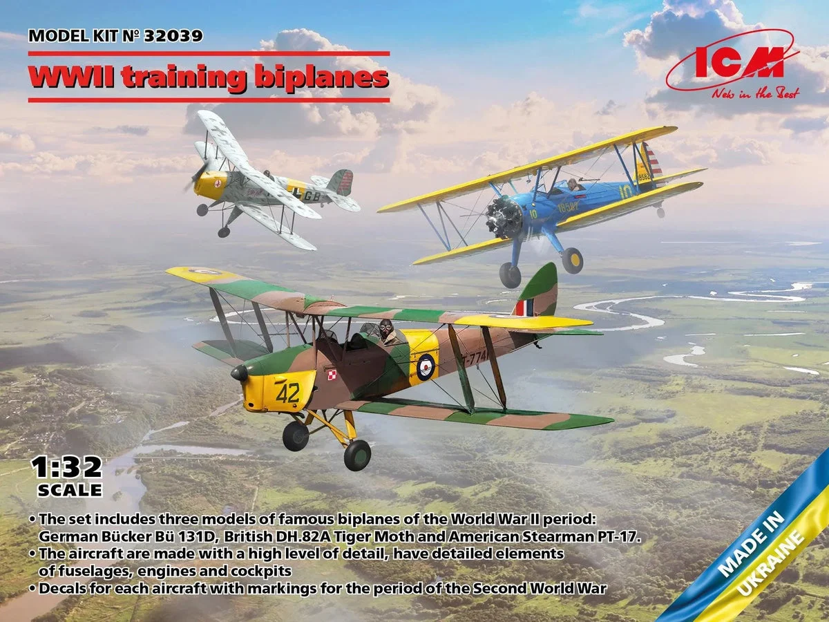 1/32 ICM WWII Training Biplanes 32039