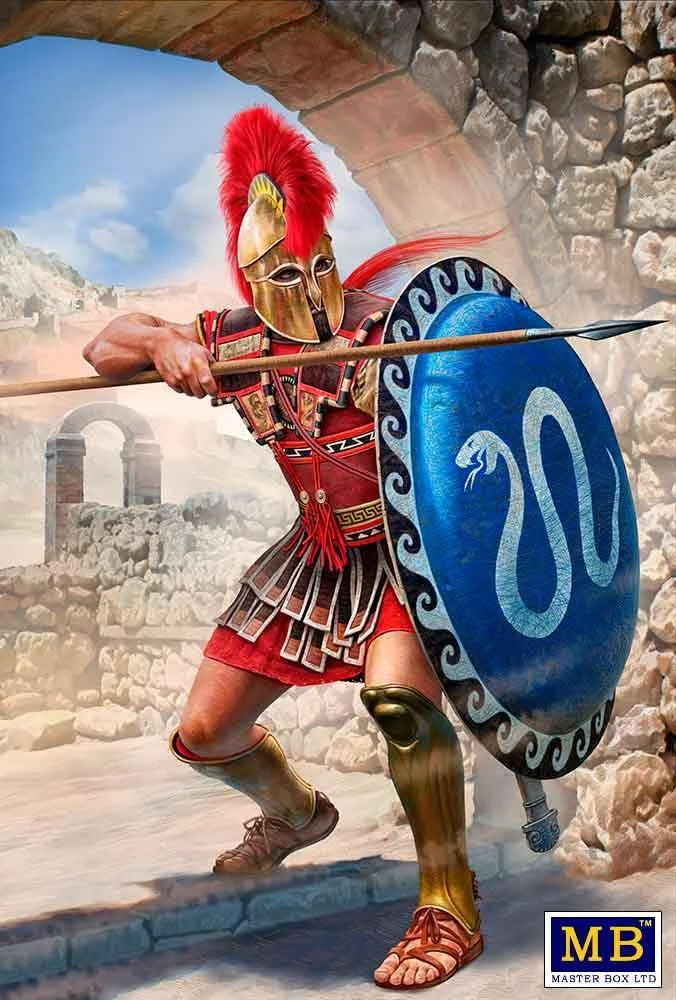 1/32 Master Box - Greco-Persian Wars: Hoplite Warrior #1 - 32011