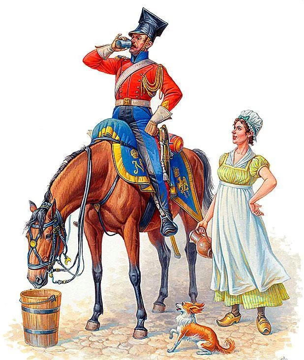 1/32 Master Box - Napoleon's Red Lancer 3209