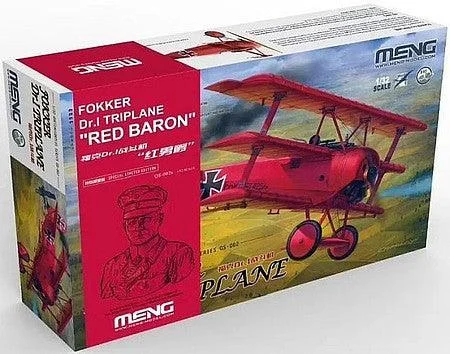1/32 Meng Fokker Dr.I Triplane w/bust QS002S - Meng Models