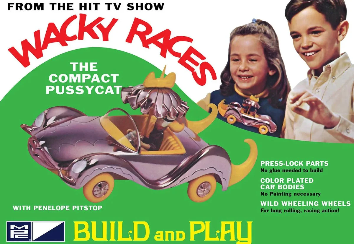 1/32 MPC Wacky Races - Compact Pussycat (SNAP) 934