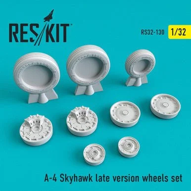 1/32 Reskit A-4 Skyhawk late version wheels set