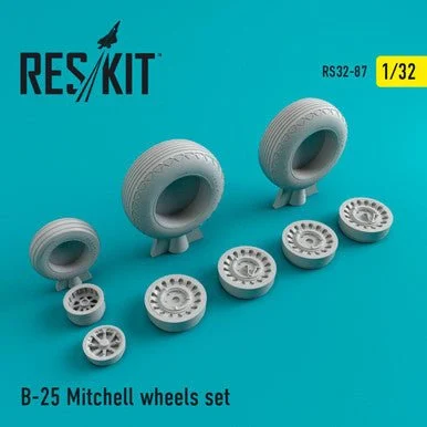 1/32 Reskit B-25 Mitchell wheels set