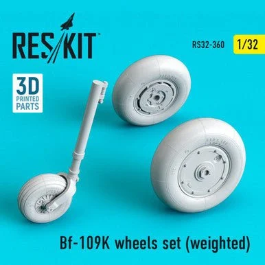 1/32 Reskit Bf-109K wheels set (weighted)