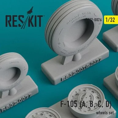 1/32 Reskit F-105 (A, B, C, D) wheels set