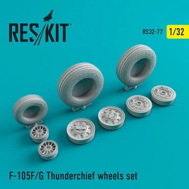 1/32 Reskit F-105 (F,G) wheels set