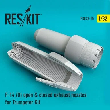 1/32 Reskit F-14 open & closed exhaust nozzles Trumpeter Kit (1/32)