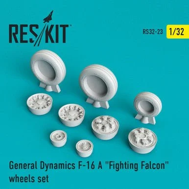 1/32 Reskit F-16 (A) "Fighting Falcon" wheels set (1/32)