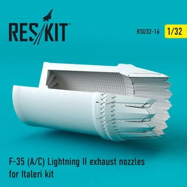 1/32 Reskit F-35 (A/?) Lightning II exhaust nozzles for Italeri Kit (1/32)