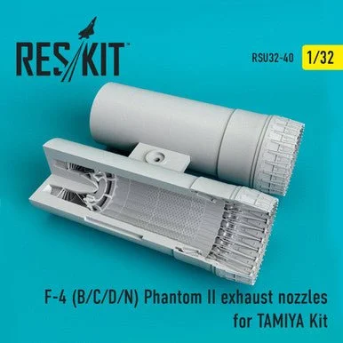 1/32 Reskit F-4 (B/C/D/N) Phantom exhaust nozzles for TAMIYA Kit (1/32)