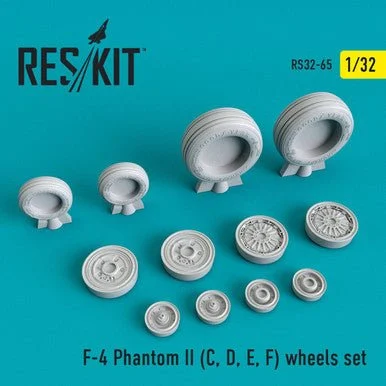 1/32 Reskit F-4 Phantom II (C, D, E, F) wheels set