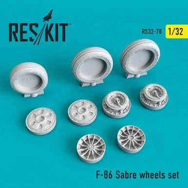 1/32 Reskit F-86 Sabre wheels set