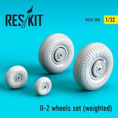 1/32 Reskit Il-2 wheels set (weighted)