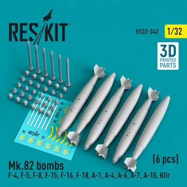 1/32 Reskit Mk.82 bombs (6pcs)