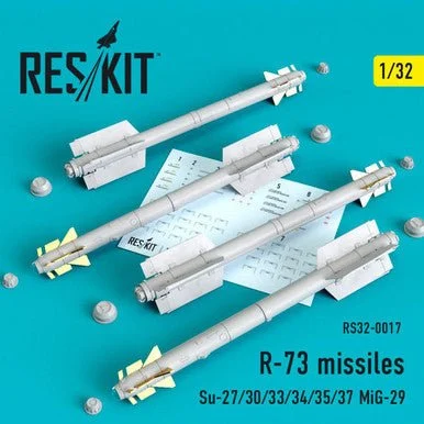 1/32 Reskit R-73 missiles (4 pcs)