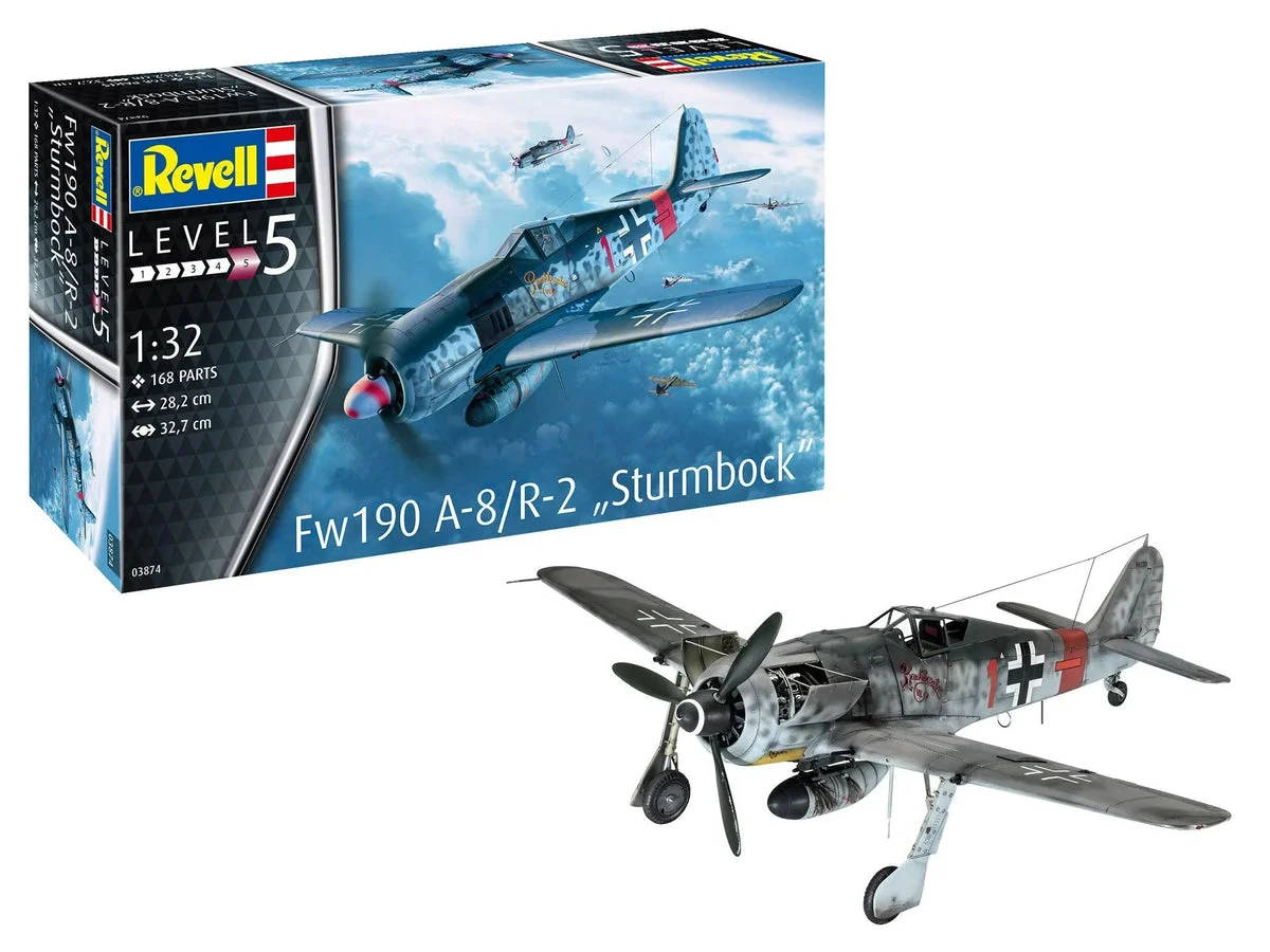 1/32 Revell Germany Fw190 A-8 Sturmbock 3874