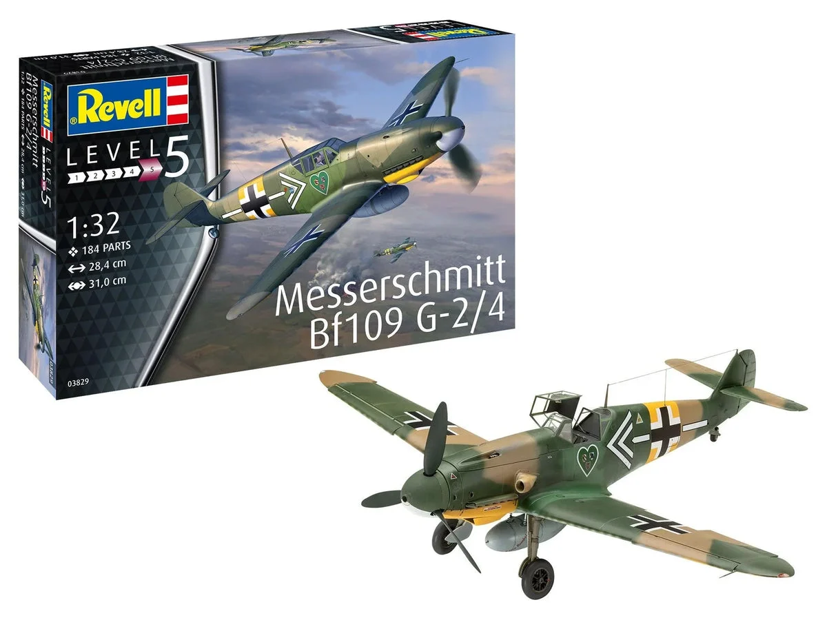 1/32 Revell Germany Messerschmitt Bf109G-2/4 - 3829