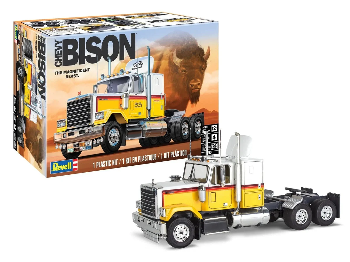 1/32 Revell-Monogram Chevy Bison Semi Truck 7471