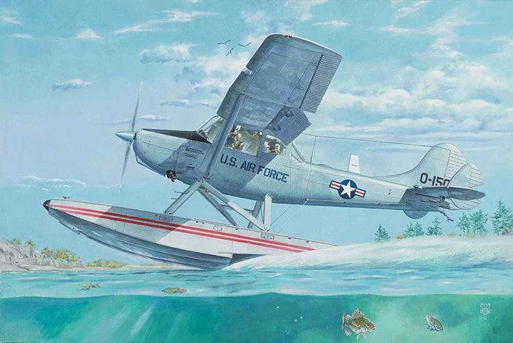 1/32 Roden L-19/O-1 Bird Dog Floatplane 629